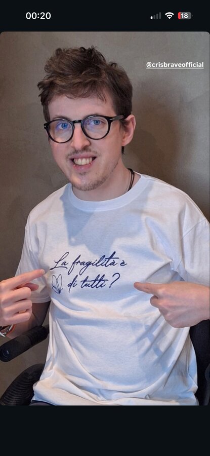 Chi indossa la maglietta del podcast